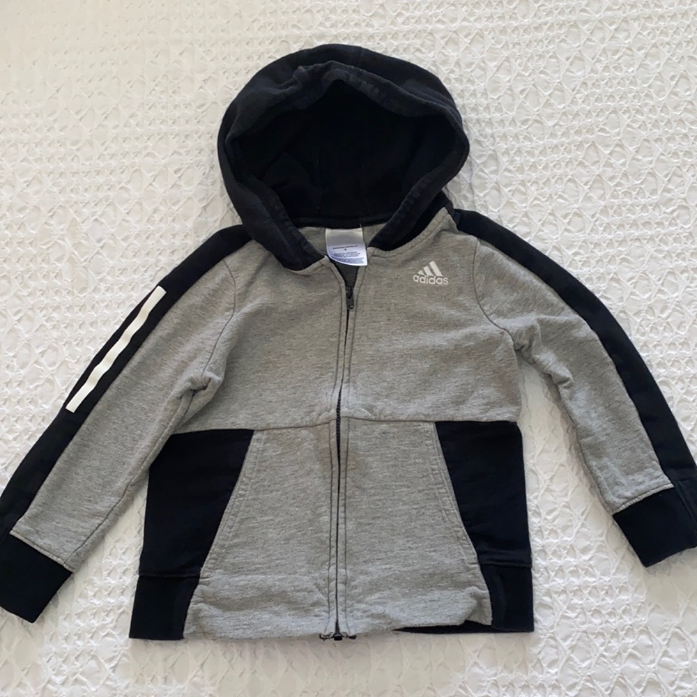 Adidas Boys Hoodie - Size 4
